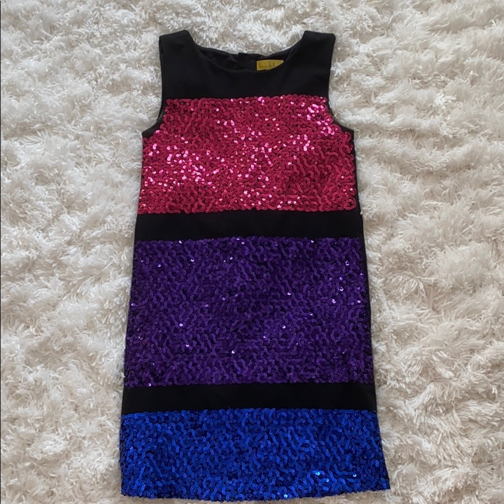 Nicole Miller black sparkly dress. Youth XL